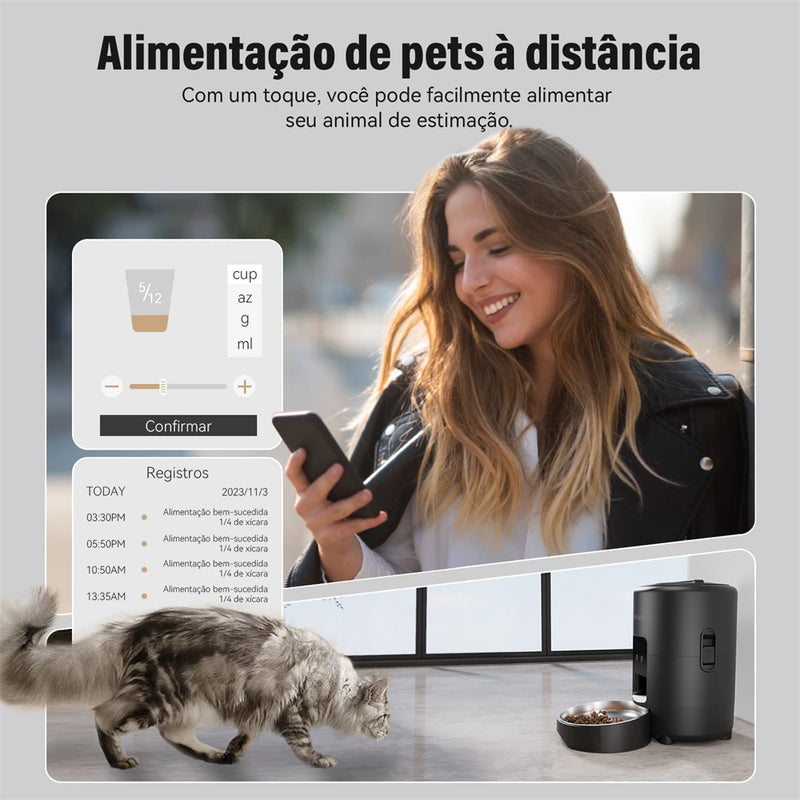 Alimentador Automático Inteligente NEWPET