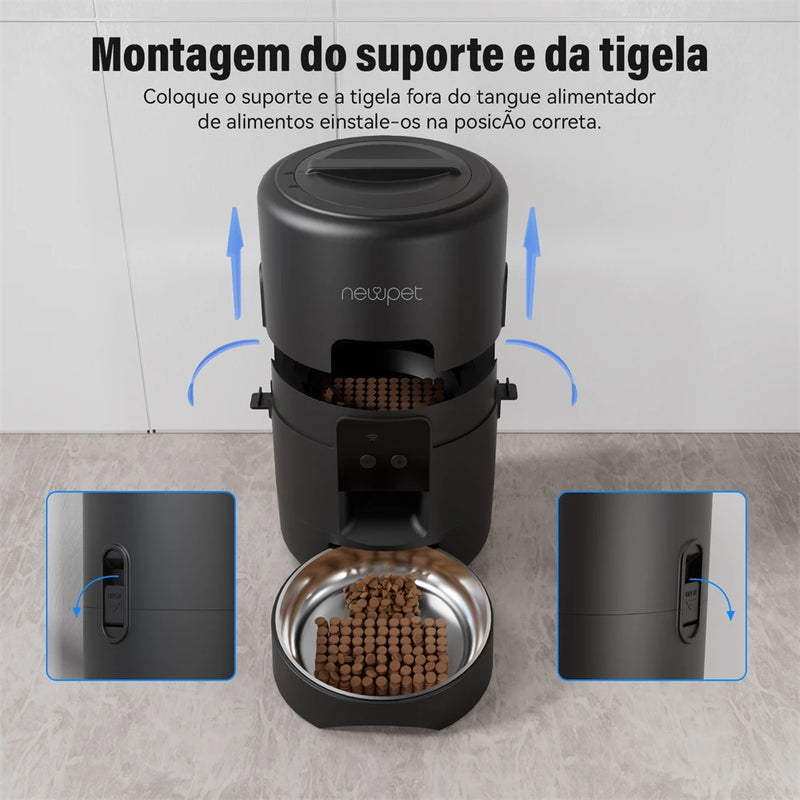 Alimentador Automático Inteligente NEWPET